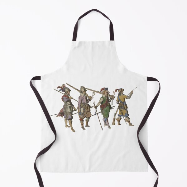 Item preview, 17th Century French Soldiers Illustration designed and sold by SowCow.