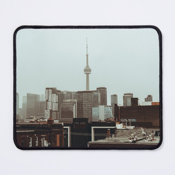 Artikelvorschau, city skyline under white sky during daytime entworfen und verkauft von buucake.