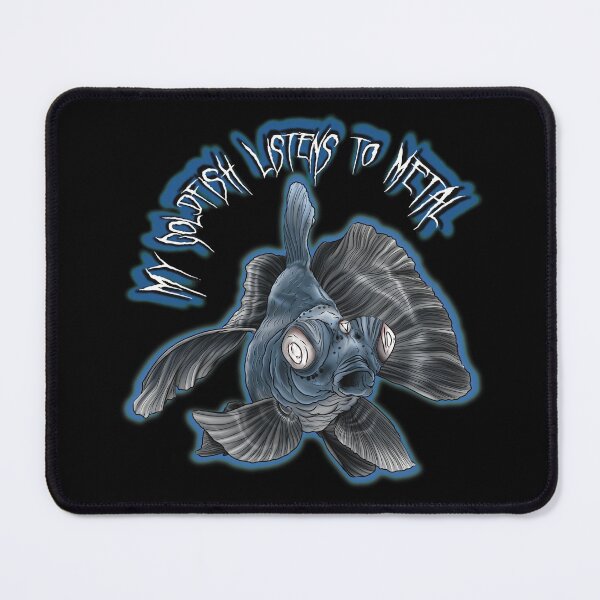 Item preview, My Goldfish Listens to Metal designed and sold by LadyWolf-Art.