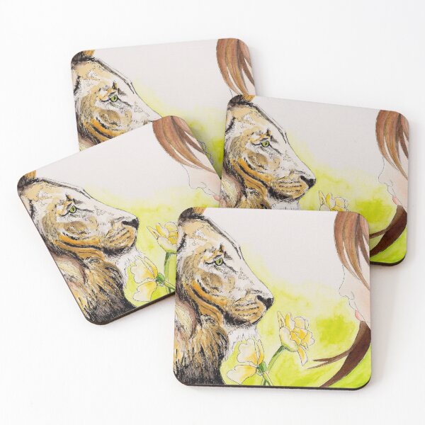 Item preview, Lion and Girl designed and sold by Melissa Gerhold.