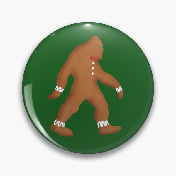 Item preview, Gingerbread Sasquatch - Christmas Bigfoot designed and sold by CuriousBloom.
