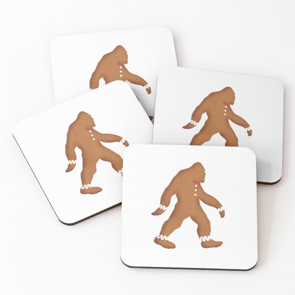 Item preview, Gingerbread Sasquatch - Christmas Bigfoot designed and sold by CuriousBloom.