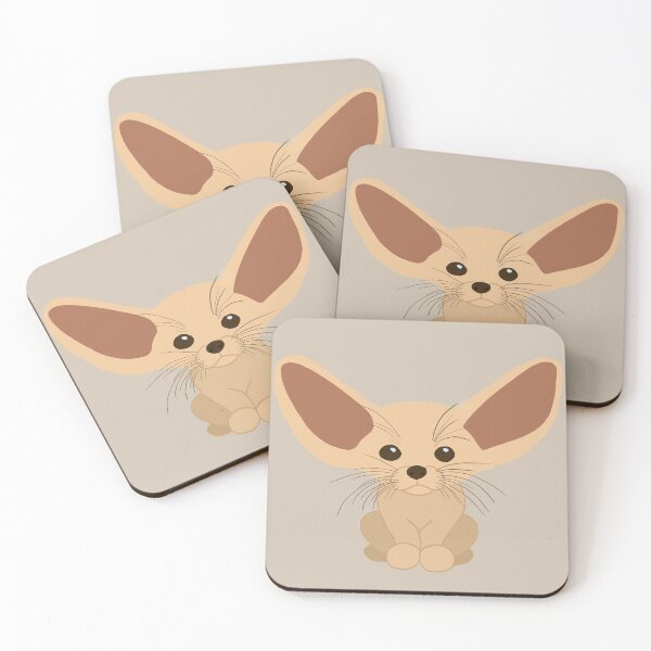 Item preview, What a Cute Big Eared Fennec Fox designed and sold by TineRose.