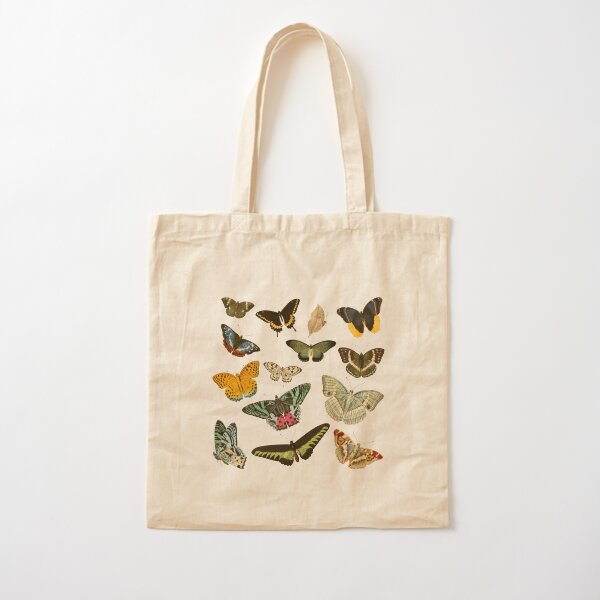 Butterfly shop tote bags