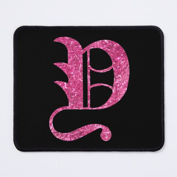 Item preview, The Letter Y - Capital Pink Glitter Gothic designed and sold by TheLykosApparel.