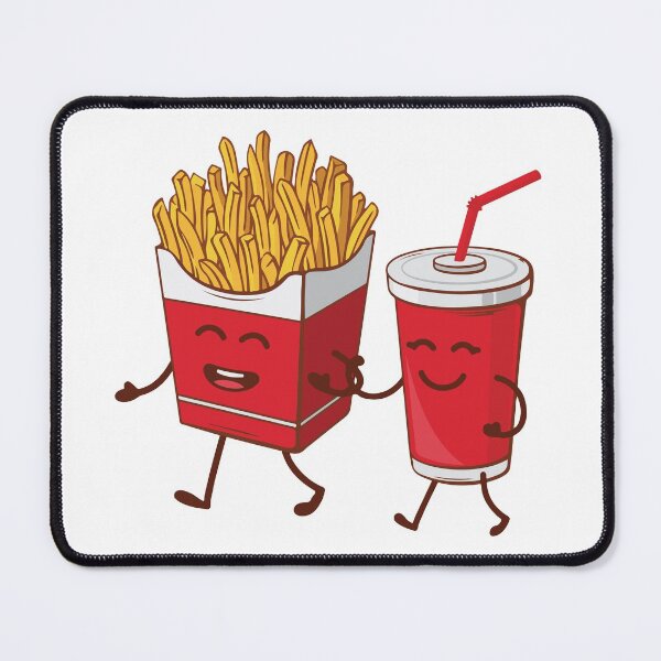 Item preview, Funny Friends forever french fries and cola designed and sold by HichamMissiame.