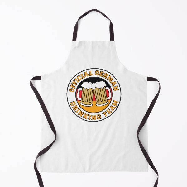 Item preview, Official German Drinking Team Featuring Flag Of Germany And Beers designed and sold by jaycartoonist.