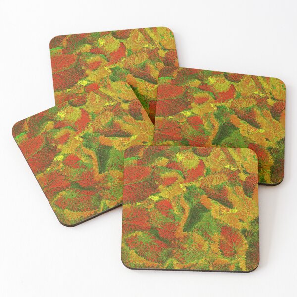Item preview, Multicolored melissa leaves  designed and sold by IraNiva.