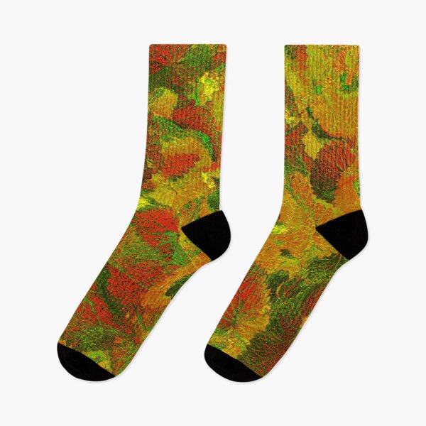 Item preview, Multicolored melissa leaves  designed and sold by IraNiva.