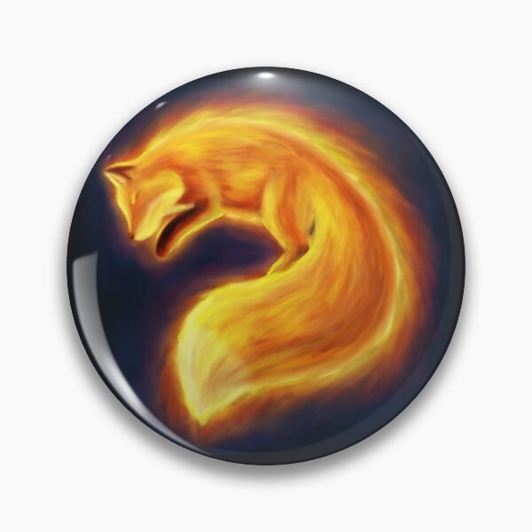 Item preview, Pouncing Fire Fox designed and sold by Brandyn Saunders.