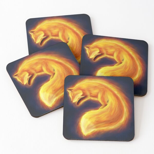 Item preview, Pouncing Fire Fox designed and sold by Brandyn Saunders.