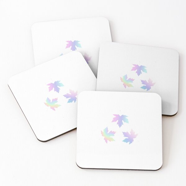 Item preview, Three Holographic Leaves designed and sold by NatalieBn.