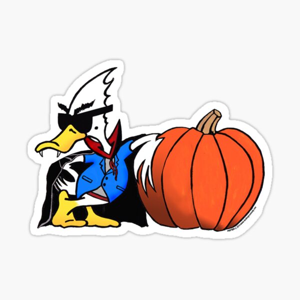 Halloween Duck - Duck Logic Sticker