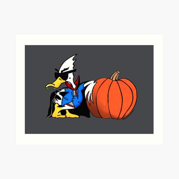 Halloween Duck - Duck Logic Art Print