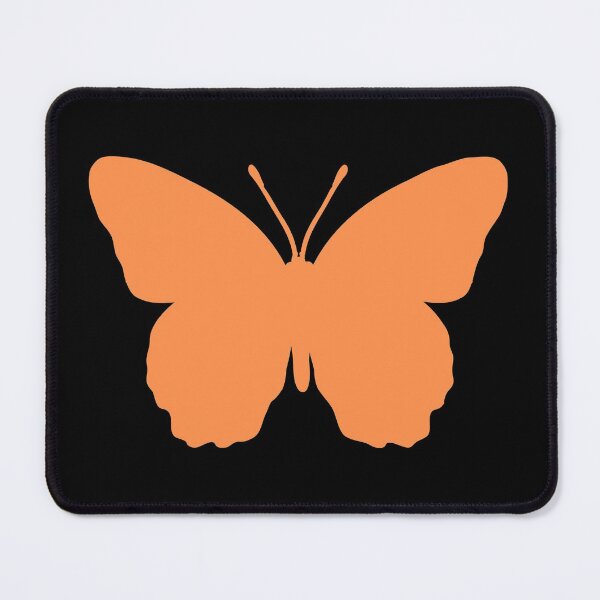 Item preview, Bright Orange Butterfly Silhouette Design designed and sold by EarthArtDesigns.