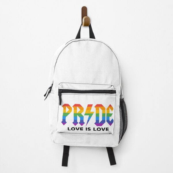 Item preview, PRIDE AC / DC Flag Love is Love designed and sold by Tee-Star.
