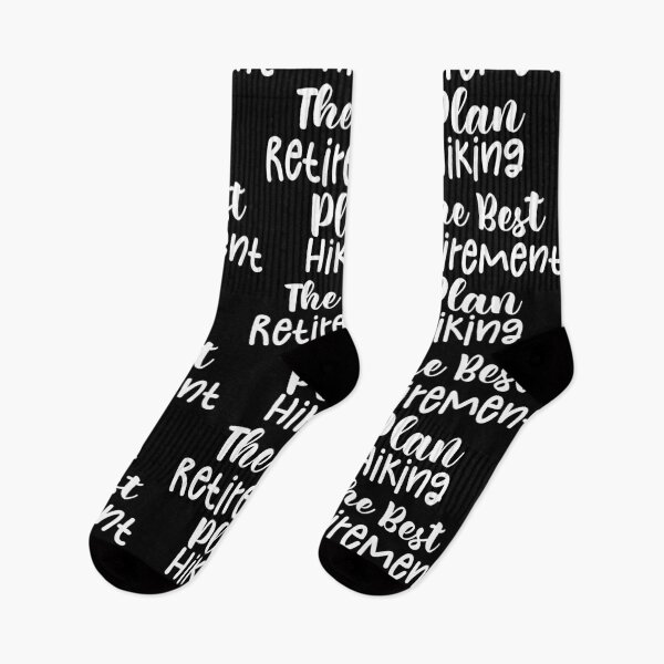 Item preview, Hiking The Best Retirement Plan - Haking Hakers Sarcastic Funny Hilarious Present For Mom, Dad , Girlfriend Or Boyfriend designed and sold by Aymanclothings.