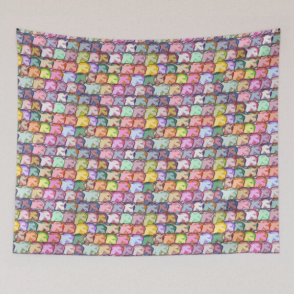 Item preview, Sad horses pattern designed and sold by KyDv404.