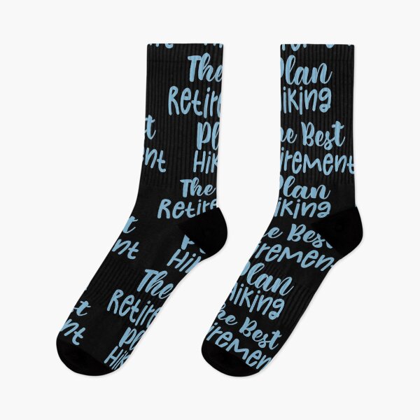 Item preview, Hiking The Best Retirement Plan - Haking Hakers Sarcastic Funny Hilarious Present For Mom, Dad , Girlfriend Or Boyfriend designed and sold by Aymanclothings.