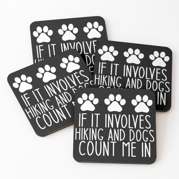 Item preview, If It Involves Hiking And Dogs Count Me In - Haking Hakers Sarcastic Funny Hilarious Present For Mom, Dad , Girlfriend Or Boyfriend designed and sold by Aymanclothings.