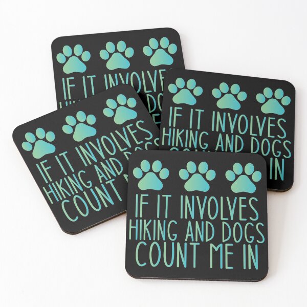 Item preview, If It Involves Hiking And Dogs Count Me In - Haking Hakers Sarcastic Funny Hilarious Present For Mom, Dad , Girlfriend Or Boyfriend designed and sold by Aymanclothings.