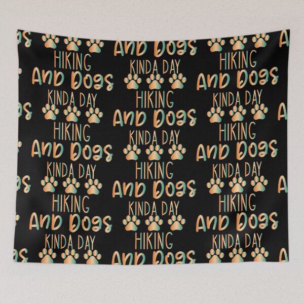 Item preview, Hiking And Dogs Kinda Day - Haking Hakers Sarcastic Funny Hilarious Present For Mom, Dad , Girlfriend Or Boyfriend designed and sold by Aymanclothings.