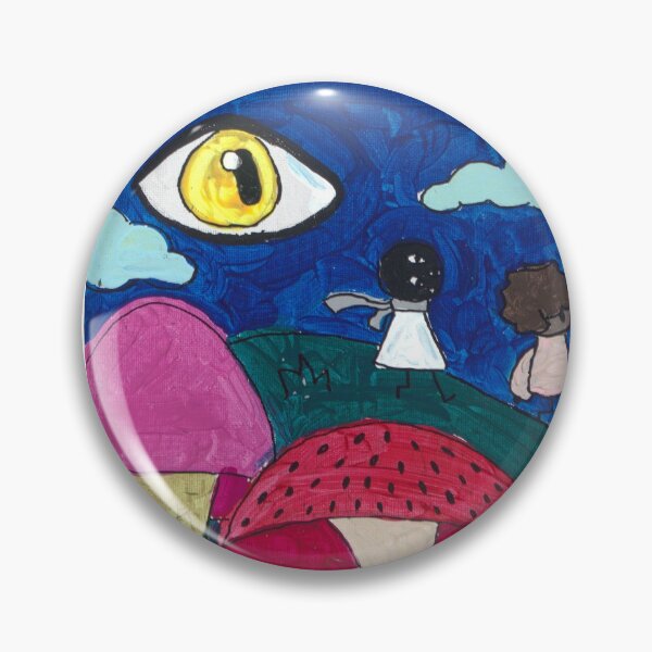 Item preview, eye in the sky over mushroom hill designed and sold by niconicoartist.