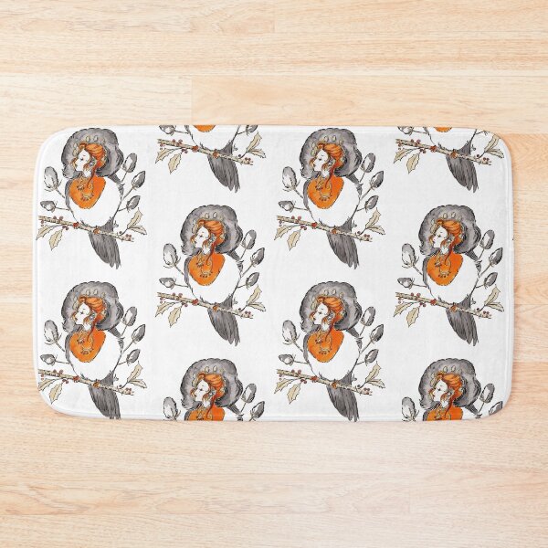 Item preview, Fuzzy Robin Alkonost designed and sold by Oniroiatlier.