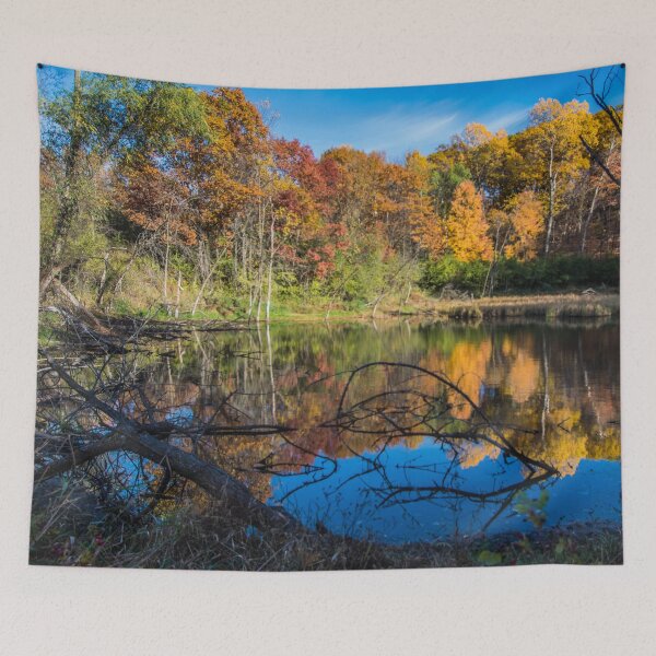 Item preview, Mirror of Nature -Lake Mariah State Park  designed and sold by passion4photos.