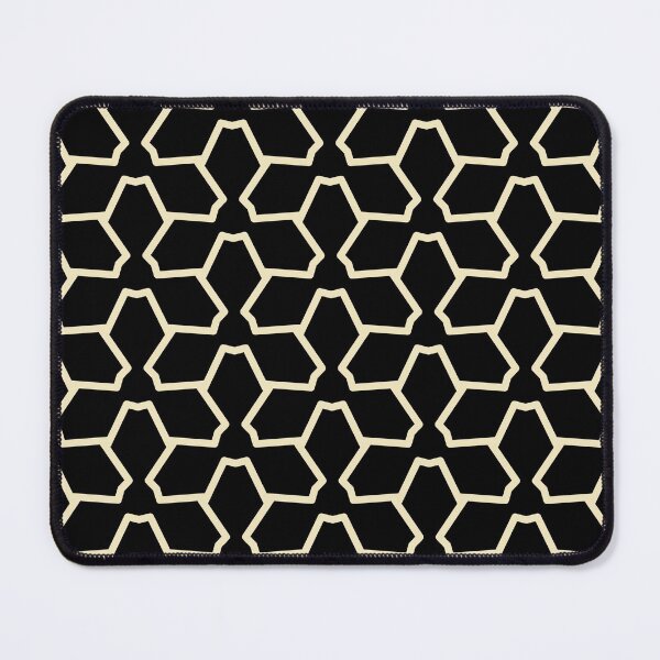 Artikelvorschau, Yellow and Black Tessellation Line Pattern 12 Pairs 2022 Popular Color Pale Moon OC-108 - Colour Trends - Shade - Hue entworfen und verkauft von ColorOfTheYears.