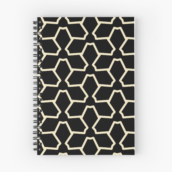 Artikelvorschau, Yellow and Black Tessellation Line Pattern 12 Pairs 2022 Popular Color Pale Moon OC-108 - Colour Trends - Shade - Hue entworfen und verkauft von ColorOfTheYears.
