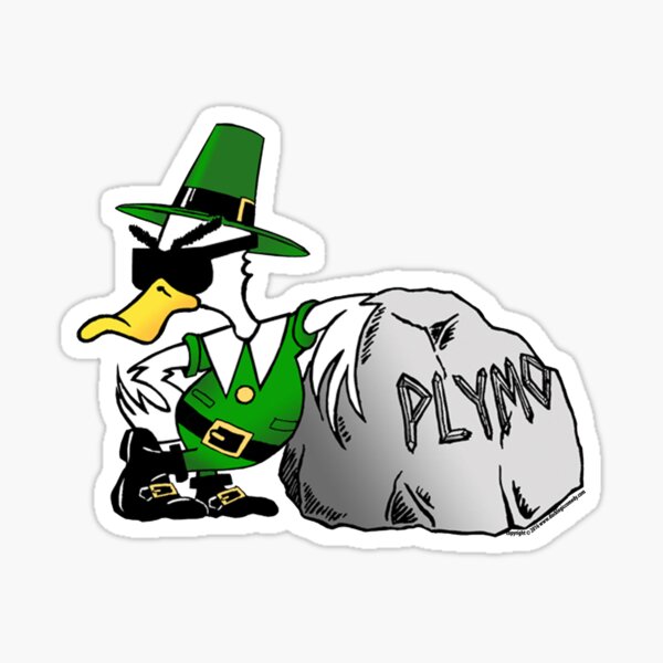 Thanksgiving Duck - Duck Logic Sticker