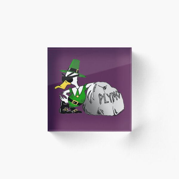 Thanksgiving Duck - Duck Logic Acrylic Block