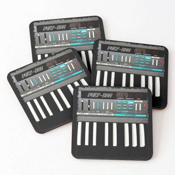 Item preview, Poly-800 Reverse keys Polyphonic Synthesizer 80s designed and sold by RazzArt.
