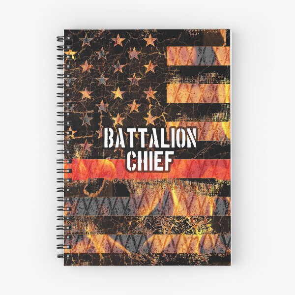 Item preview, Battalion Chief Firefighter Flag designed and sold by Jared Davies.