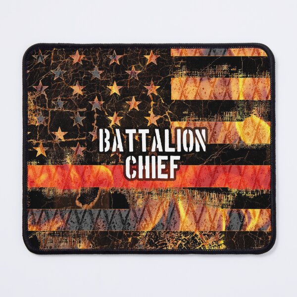 Item preview, Battalion Chief Firefighter Flag designed and sold by Jared Davies.
