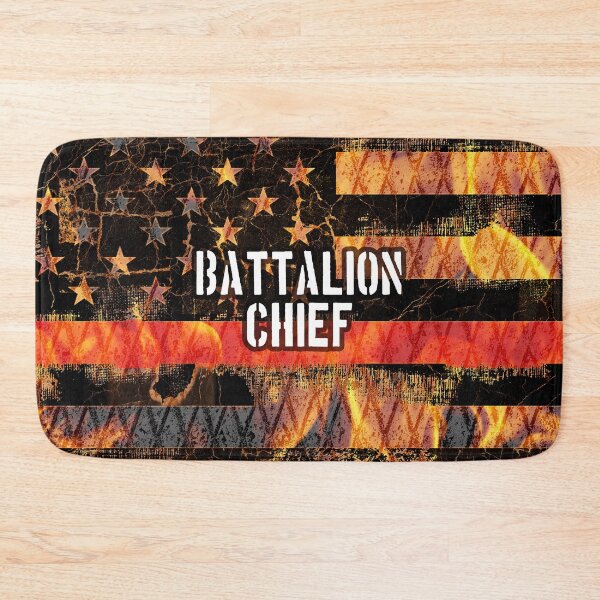 Item preview, Battalion Chief Firefighter Flag designed and sold by Jared Davies.