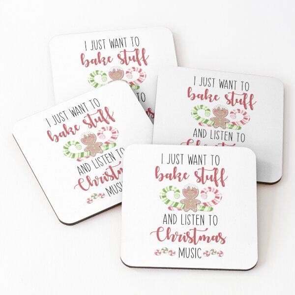 Item preview, I Just Want To Bake Stuff & Listen To Christmas Music designed and sold by Martini-Four.