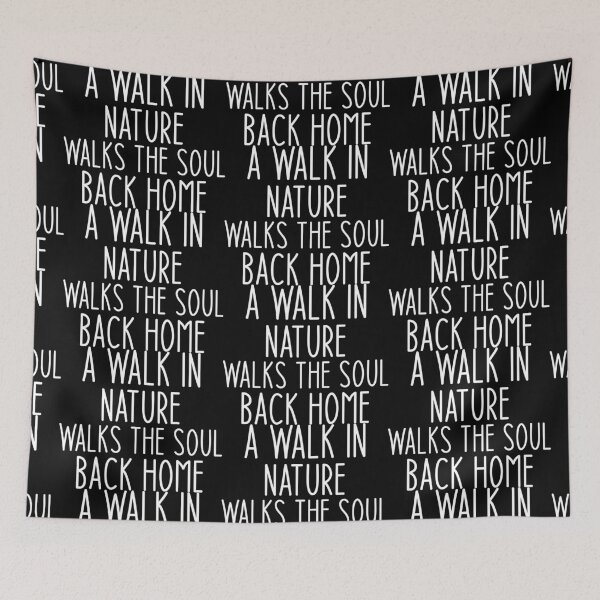 Item preview, A walk in nature walks the soul back home - Haking Hakers Sarcastic Funny Hilarious Present For Mom, Dad , Girlfriend Or Boyfriend designed and sold by Aymanclothings.