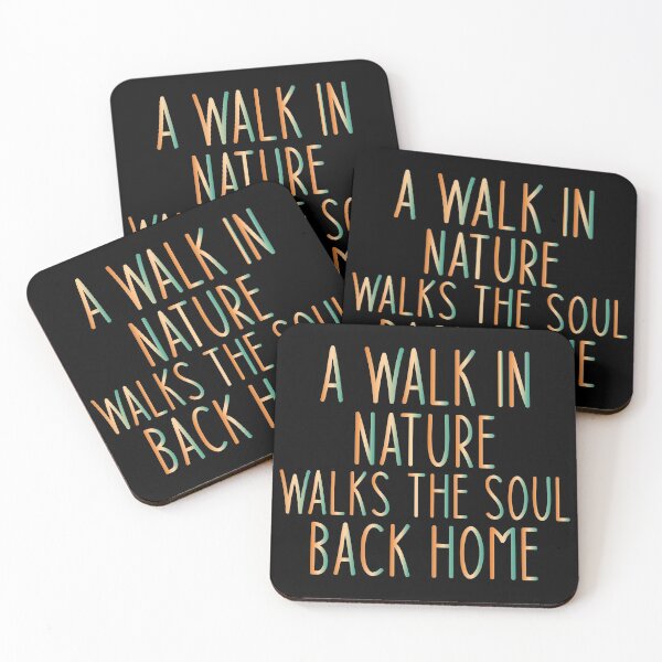 Item preview, A walk in nature walks the soul back home - Haking Hakers Sarcastic Funny Hilarious Present For Mom, Dad , Girlfriend Or Boyfriend designed and sold by Aymanclothings.