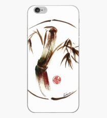 "eternity" : Enso sumi-e dry brush acrylic painting iPhone Case