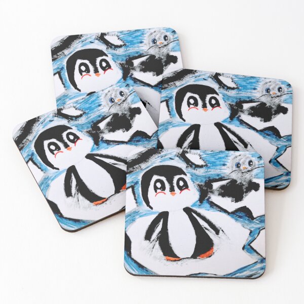 Item preview, Penguin and a seal designed and sold by TheBurningFlame.