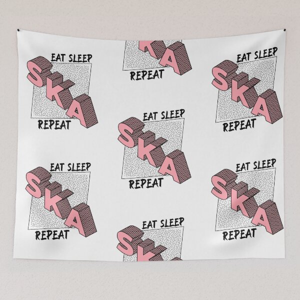 Item preview, Eat Sleep Ska Repeat designed and sold by MerchByCraig.
