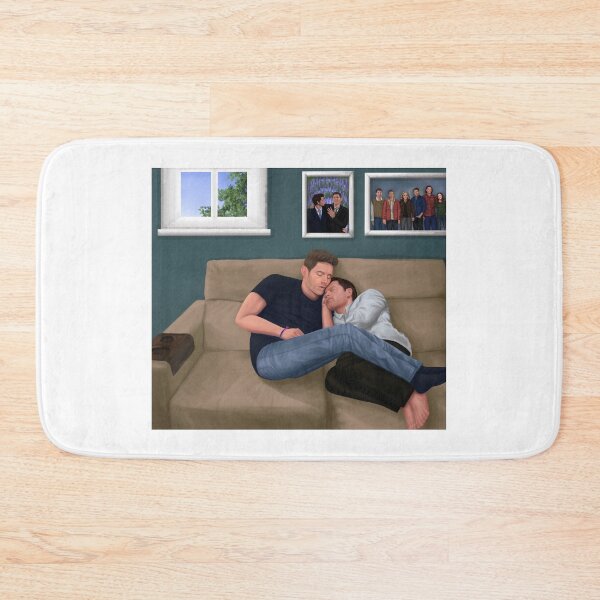 Item preview, Dean and Cas sleeping designed and sold by Sammy Pompeius.