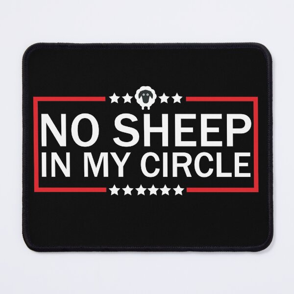 Item preview, No Sheep In My Circle designed and sold by happy gift art.