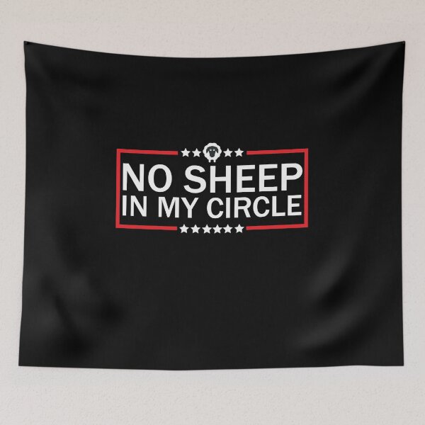 Item preview, No Sheep In My Circle designed and sold by happy gift art.