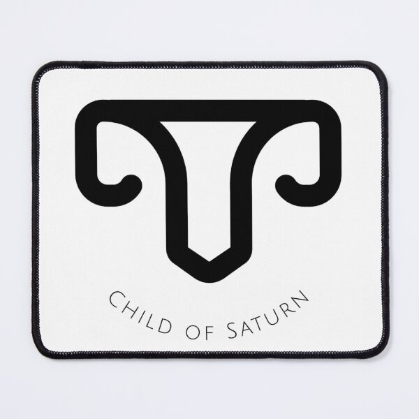 Item preview, Capricorn Zodiac Sign Child of Saturn designed and sold by LadyZodiac.