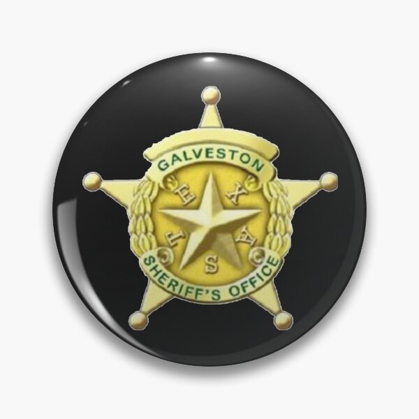 Item preview, Galveston County Texas Sheriff's Office Badge designed and sold by Lawrence Baird.