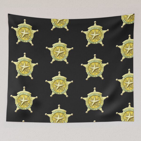 Item preview, Galveston County Texas Sheriff's Office Badge designed and sold by Lawrence Baird.