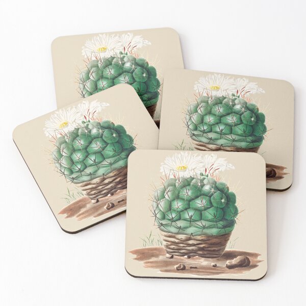 Item preview, Lively Cactus Plant in Desert designed and sold by JoyforU.
